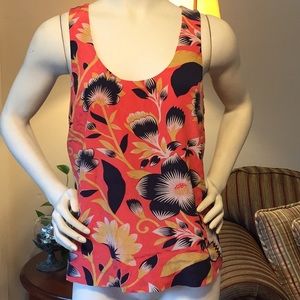 🌺 J Crew floral top 🌸